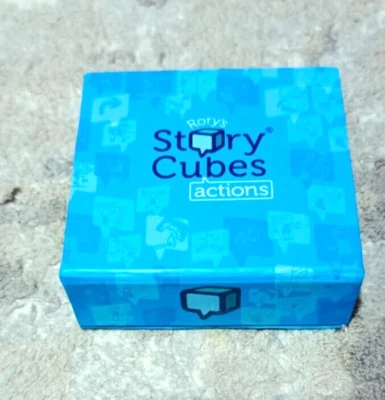 Rory's Story Cubes  ACTIONS Edition  Creative Imagination Story Telling Dice Gam - Image 1 of 4