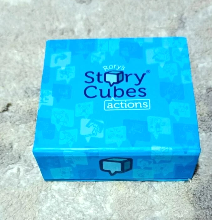 Rory's Story Cubes  ACTIONS Edition  Creative Imagination Story Telling Dice Gam - Image 1 of 4