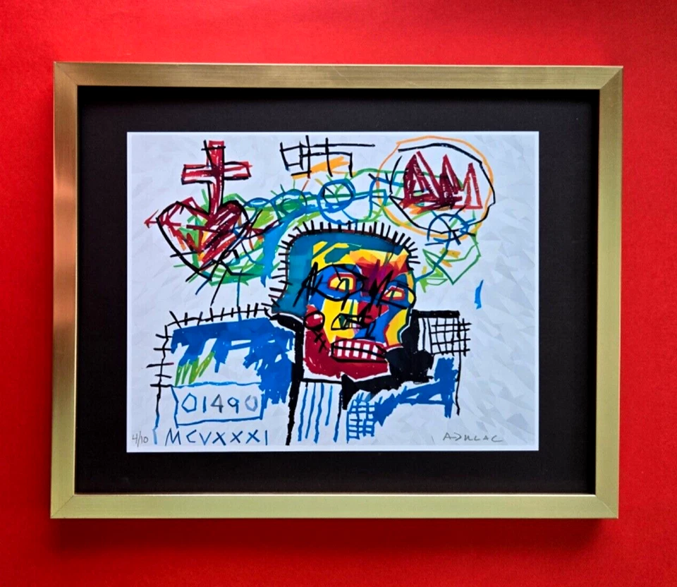 ALEXANDER DULAC CRAZY NEW YORK Impreso Auténtico Firmado a Mano Edición Limitada de 10 Certificado de Autenticidad! Foto 1 de 3