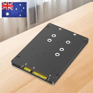 Dual M.2 B Key NGFF SSD To 2.5 SATA III Adapter SSD Case 6Gbps Driver-free - Afbeelding 1 van 10
