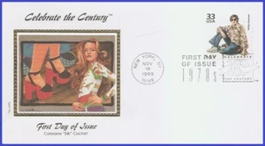 USA3 #3189k U/A SEDA COLORANO FDC Años 70 Moda - Imagen 1 de 1