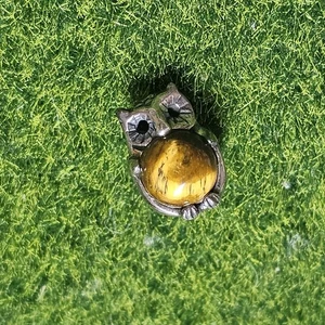 Trollbeads Owl Of Protection (Tiger's Eye) - Picture 1 of 5