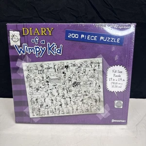 Diary of a Wimpy Kid 200-teiliges Puzzle – 2010 Pressman – 19" x 14" – NEU versiegelt - Bild 1 von 6