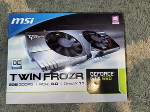 MSI GeForce GTX 660 Ti Twin Frozr III - 2GB, Open box, Excellent - Picture 1 of 2