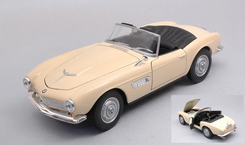WELLY WE24097CCR BMW 507 LIGHT BEIGE CANOPY OPEN 1:24 Modellino - Immagine 1 di 1