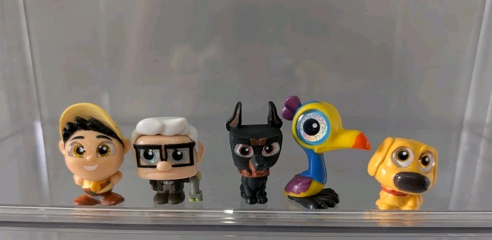 Pixar Up 迪士尼可门系列 7 全套 5 件 Russell Carl Dug Kevin & Alpha  — 第 1/1 张图片