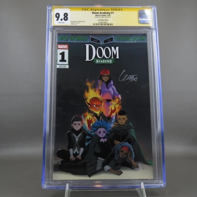 (CGC 9.8) 2025 Doom Academy 1 Leirix Signed - Breakfast Club Homage Variant /600 - Image 1 of 4