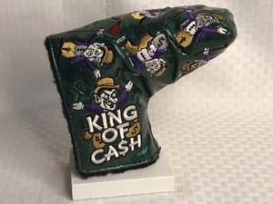 Scotty Cameron 2018 $ King of Cash $ Jester Golf MID Mallet Putter Head Cover - Imagen 1 de 5