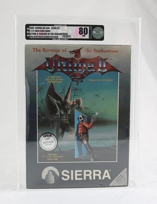 VGA 80 未拆封 1985 ULTIMA II 2 魔法复仇 Sierra TOP POP Big Box — 第 1/4 张图片