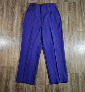Haggar VTG Womens Pants Purple Sz 14 - Picture 1 of 7