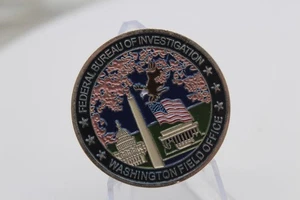 Ficha conmemorativa de la oficina de campo de Washington de la WFO del FBI - Imagen 1 de 7