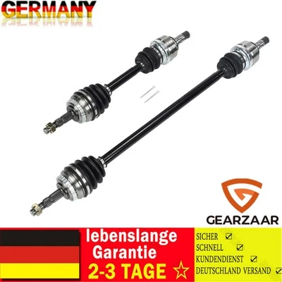2x ANTRIEBSWELLE GELENKWELLE VORNE LINKS + RECHTS FÜR OPEL CORSA C 1.0 1.2 00-09 - Bild 1 von 4