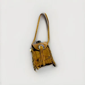 Bandolera Bloom Brothers Cuero Cantimplora Frasco De Colección Nueva Sin Usar - Imagen 1 de 3