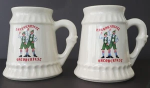 Vintage 1971 Narragansett, RI Oktoberfest Munchen Beer Stein Mug Octoberfest - Picture 1 of 12