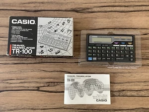 Casio TR-100 travel translator/ , état neuf , fonctionnel . - Bild 1 von 8