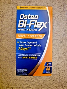 Osteo Bi-Flex Triple Strength w/ Glucosamine Chondroitin - 88 Tablets EXP 08/27 - Picture 1 of 1