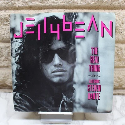 Jellybean The Real Thing 45 Vinyl Record NM W/ Pic Sleeve - Image 1 of 3