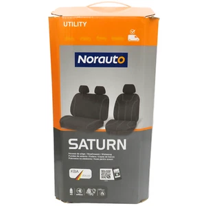 Norauto Saturn Seat Covers Utility Vehicle Front Seats Black-h - Picture 1 of 11