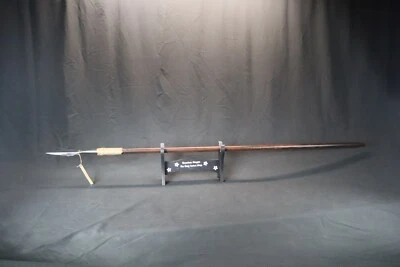 Handmade Warrior Jute Spear, High Carbon Steel Quenched Harden Head, Home Decor - Image 1 of 4