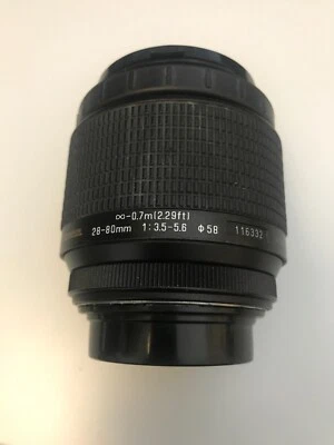 Promaster 28-80 mm F/3.5-5.6 Aspherical AF Lens For Pentax - Used - Image 1 of 4