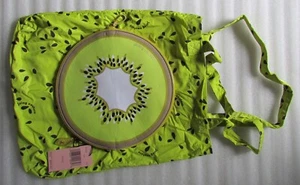 Juicy Couture Einkaufstasche in Schlüsselanhänger Reißverschlussbeutel Kiwi grün Neu $ 68 - Bild 1 von 12