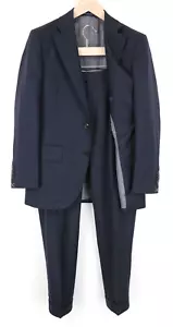 Suitsupply La Spalla Hombre Traje UK36S Muesca Solapa Forrado Azul Lana Pura 2 - Imagen 1 de 14