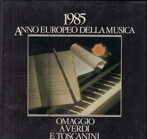 LP VINILE- VERDI- RIGOLETTO REQUIEM DEUM - TOSCANINI-- BANCA MONTE-- BOX- ZVSC02 - Picture 1 of 1
