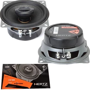 Hertz CX 100 Linea Cento Coppia Casse Altoparlanti Coassiali 100 mm 10 cm 120W - Foto 1 di 10