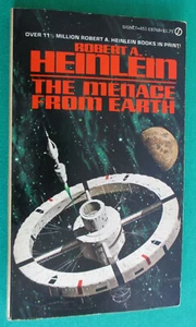 The Menace From Earth Heinlein Robert A. Signet Books 1st Printing April 1962 - Picture 1 of 9