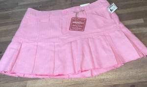 Pink Mini Skirt Pleated 7/8 Aeropostale VTG - Picture 1 of 7