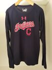 Under Armour Cleveland Indians Youth L Warmup Shirt, 2017