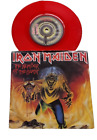 Iron Maiden 1982 The Number of the Beast 1st Press rot Vinyl Rock Metal UK45