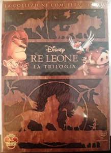IL RE LEONE LA TRILOGIA - DVD Walt Disney SLIPCASE RARO - Foto 1 di 4