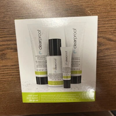 Sistema hidratante tónico gel tamaño viaje MARY KAY Clearproof Acné System The Go nuevo en caja Foto 1 de 4