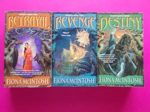 The Trinity Trilogy By Fiona McIntosh - Complete 3 Novels Matching Covers - Picture 1 of 4