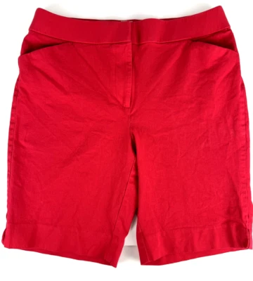 Bermudas elásticas rojas Chicos para mujer talla 0,5 pequeñas 6 EE. UU. Foto 1 de 4