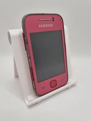 Samsung Galaxy Y S5360 Pink Unlocked 180MB 3.0" Android Smartphone Incomplete - Image 1 of 4