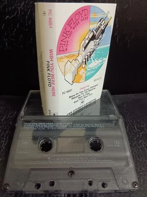Pink Floyd – Wish You Were Here - rare shell cassette tape excellent, cover VG+ - Image 1 of 3