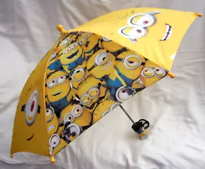 Kid's Unisex 27" Disney Minions Allover Despicable Me licensed Umbrella!New! - Picture 1 of 4