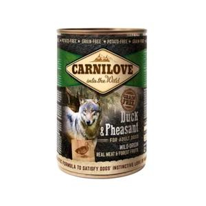 12 * CARNILOVE Dog Duck & Pheasant 400g Dose - Bild 1 von 1