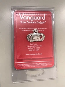Vanguard AIR FORCE BADGE CYBERSPACE SUPPORT SENIOR MIDSIZE Pin Medaille AF Chrom - Bild 1 von 4