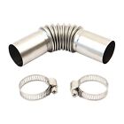 Stainless Steel Exhaust Pipe Angle Connector Perfect For Tight Spaces And Bends