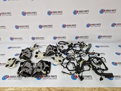 Juego de sistema de cierre suave y telares de cableado para puertas BMW X5 F15 F85 X6 F16 F86 2014-19 Foto 1 de 4