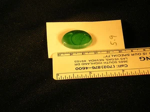 5.9-Malachite cabochon size 18 x 25 - Picture 1 of 1