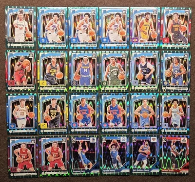 Lote de 428 tarjetas Prizm de baloncesto óptico Panini Donruss 2024-25 novatos veterinarios leyendas Foto 1 de 4