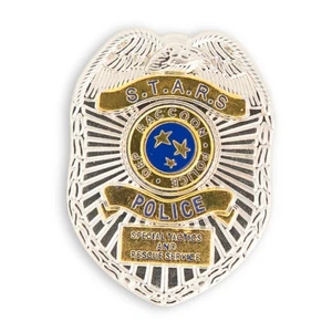 Resident Evil Raccoon City Police STARS Badge Enamel Pin Game Cosplay Prop - Picture 1 of 7