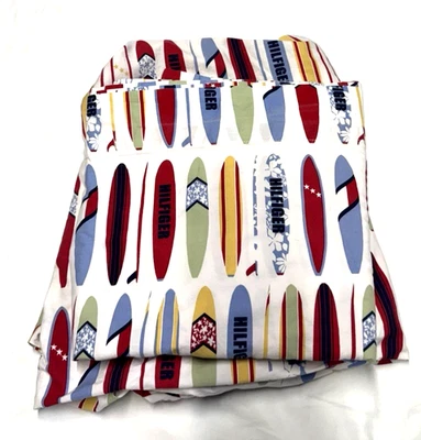 Tommy Hilfiger Surfboards Bedding Twin Flat and Fitted Sheet Set - Image 1 of 4