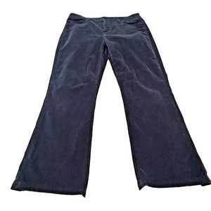 NYDJ Mujer 12 Pantalones Bootcut Elastizados Mini Pana Gris - Imagen 1 de 10
