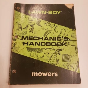 BG Lawn-Boy Mowers Mechanic's Handbook Vintage 1975's Softcover Repair Book - Bild 1 von 7