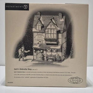 Abt. 56 Jack's Umbrella Shop 10th Anniversary Club Exclusive Village *OPEN BOX - Bild 1 von 8